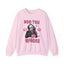 Light Pink "Boo you whore" - Unisex Crewneck Sweatshirt